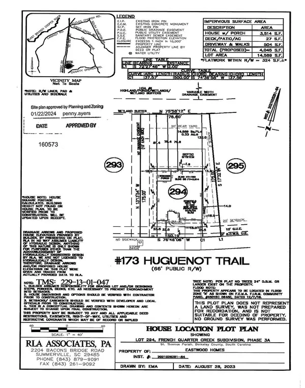 Huger, SC 29450,173 Huguenot Trl