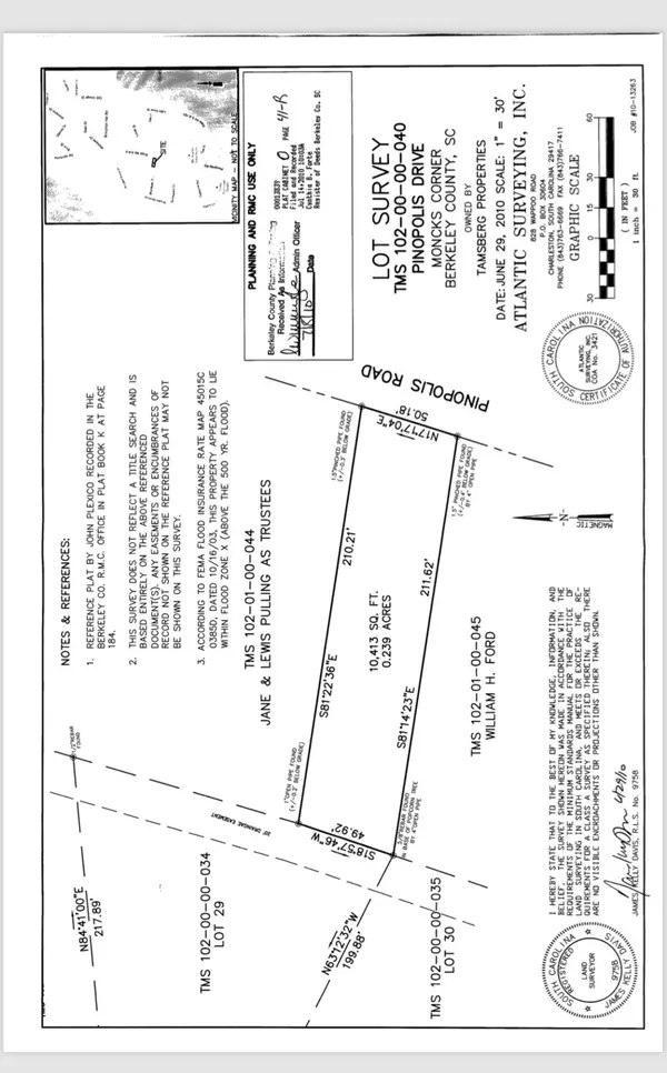 Pinopolis, SC 29469,1951 Pinopolis Rd