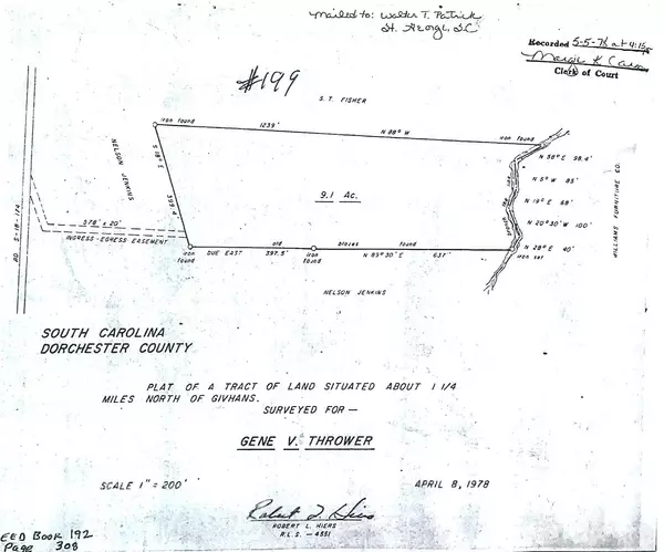 1459 Carter Rd, Ridgeville, SC 29472