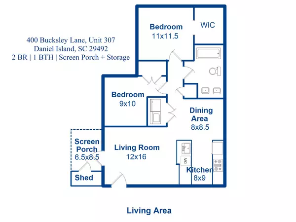 Daniel Island, SC 29492,400 Bucksley Ln #307