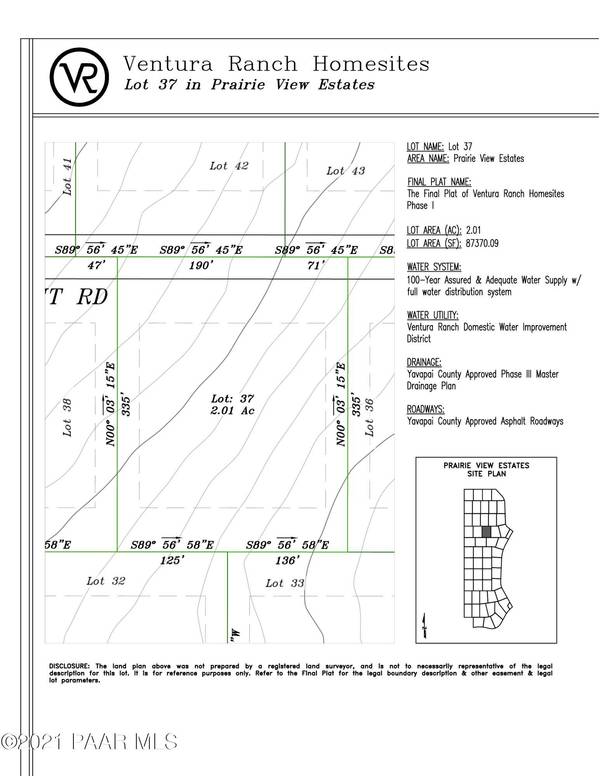 Prescott Valley, AZ 86315,10500 E Ventura Lot 37 WAY