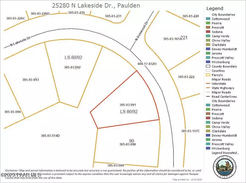 25280 N Lakeside DR, Paulden, AZ 86334