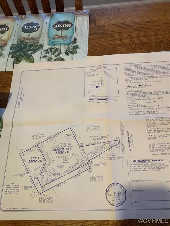 Orange, VA 22972,0 Anderson DR