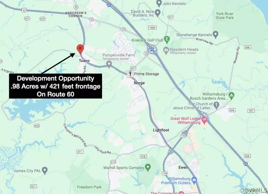 Toano, VA 23168,7989 Richmond RD