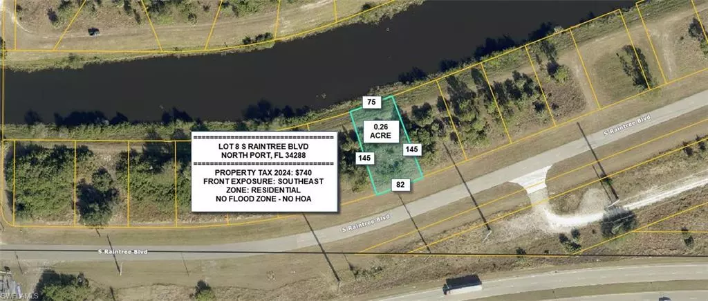 LOT 8 S RAINTREE BLVD, North Port, FL 34288