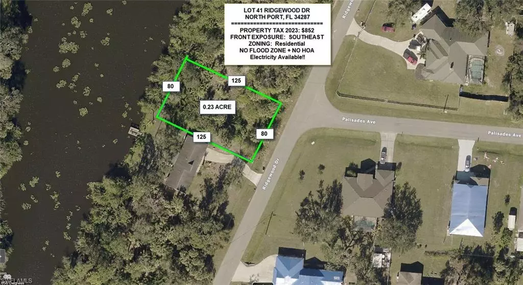 North Port, FL 34287,Ridgewood lot #41 DR