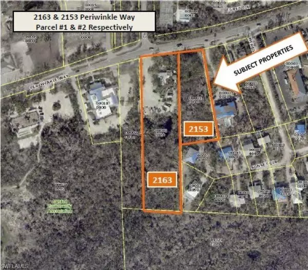 Sanibel, FL 33957,2163 & 2153 Periwinkle WAY