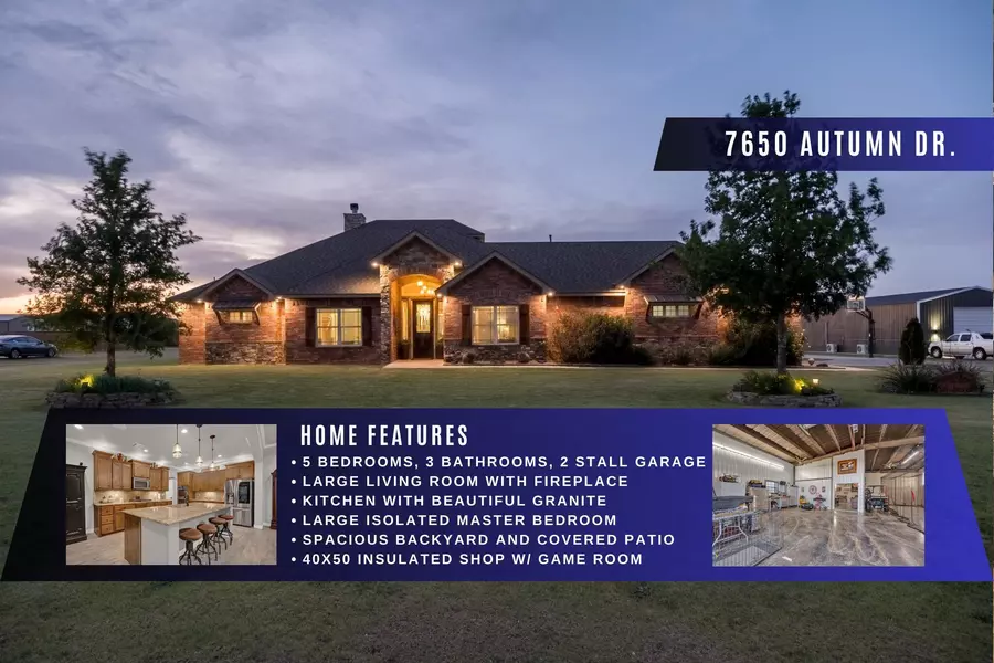 7650 Autumn DR, Canyon, TX 79015