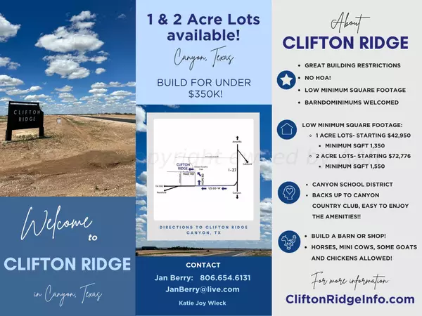 Canyon, TX 79015,19500 CREEK RIDGE