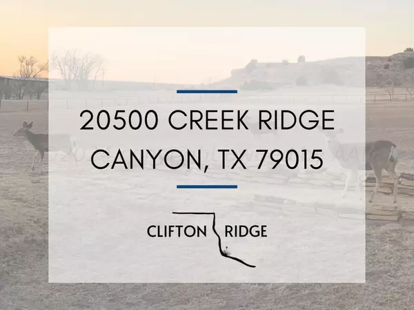 20500 CREEK RIDGE, Canyon, TX 79015