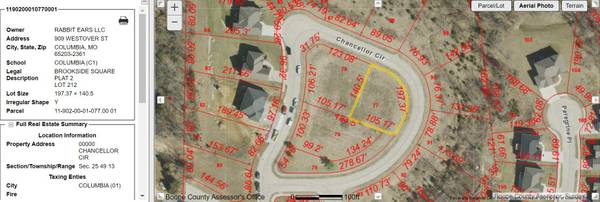 LOT 212 Chancellor CIR, Columbia, MO 65202