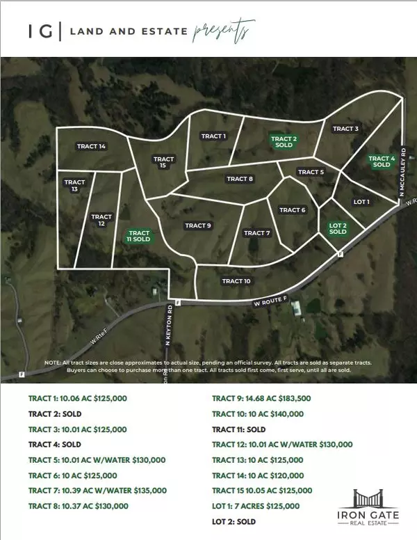 TRACT 14 Heartland hills sub, Clark, MO 65243