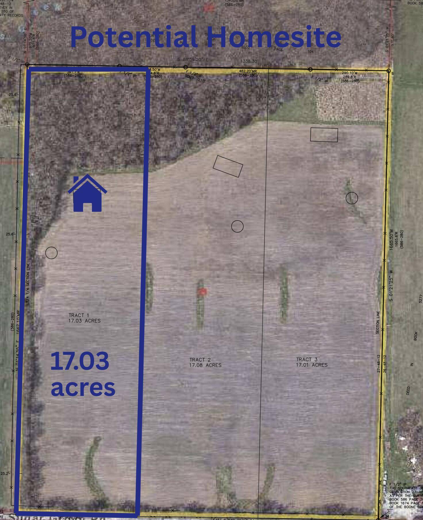 17.03 ACRE E Sugar grove RD, Columbia, MO 65201