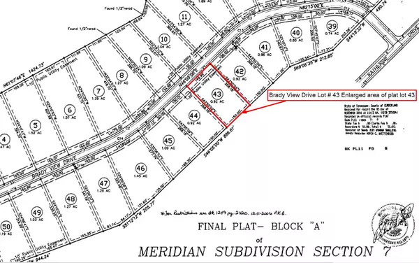 Crossville, TN 38555,Lot # 43 Brady View DR