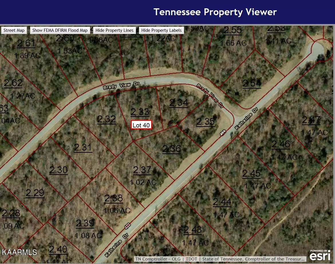 Crossville, TN 38555,Lot # 40 Brady View DR