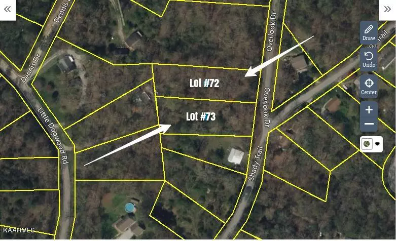 Lot 72&73 Overlook DR, Kingston, TN 37763