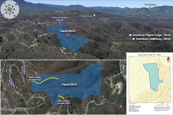 Sevierville, TN 37876,3 Tracts Wilson Hollow WAY