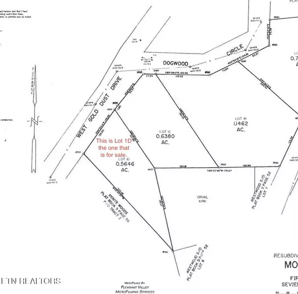 Pigeon Forge, TN 37863,Lot 1D W Gold Dust DR