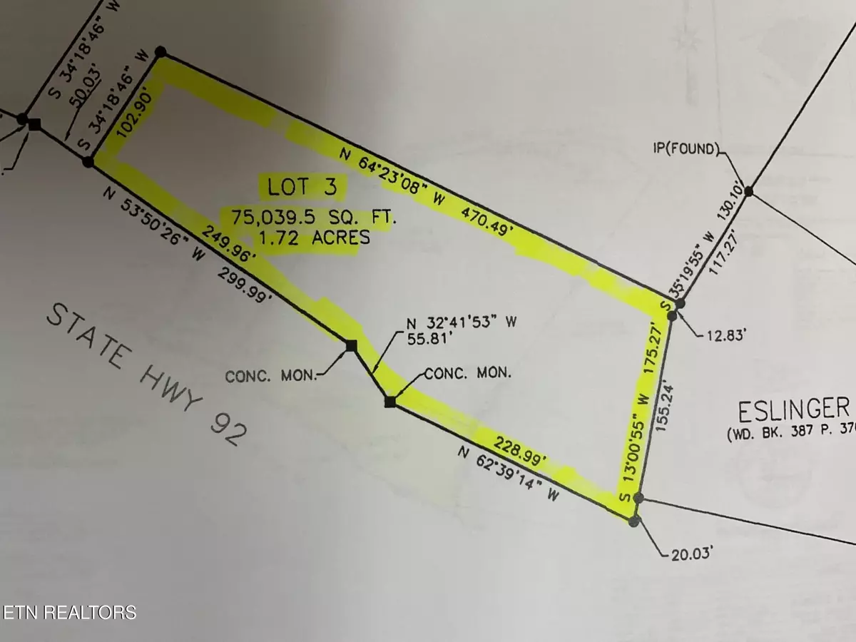 Dandridge, TN 37725,+-1.72 Ac Highway 92