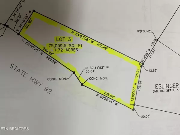 +-1.72 Ac Highway 92, Dandridge, TN 37725