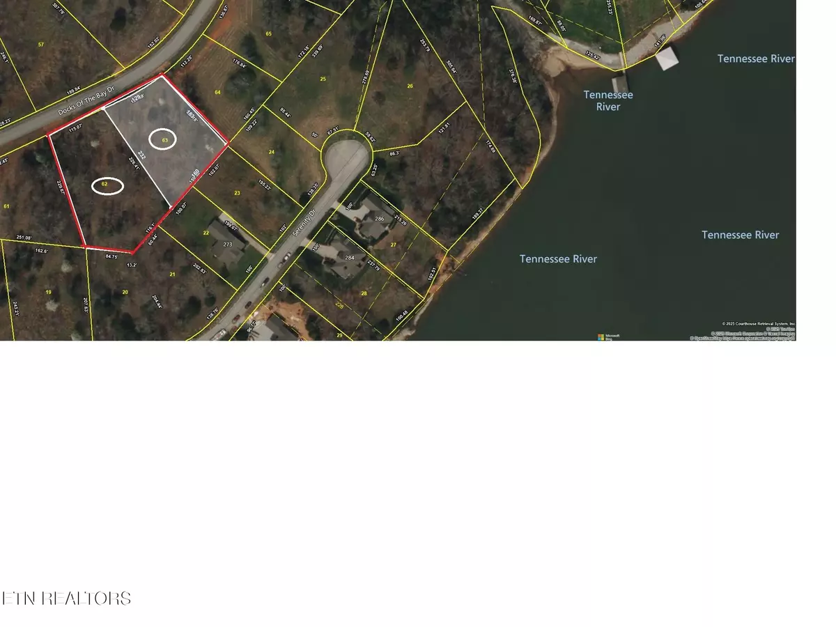 Harriman, TN 37748,Lot 62+63 Docks Of The Bay DR