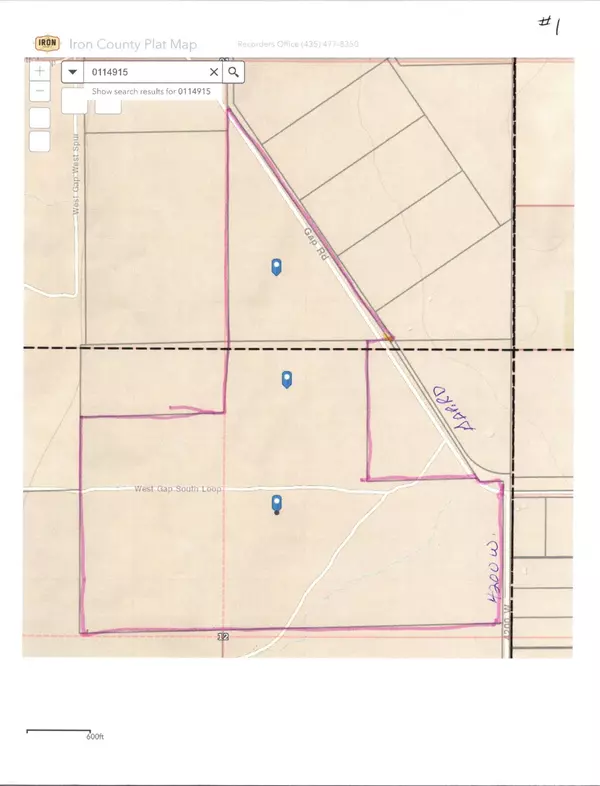 217.05 Ac. Gap Rd Near 4200 W, Parowan, UT 84761