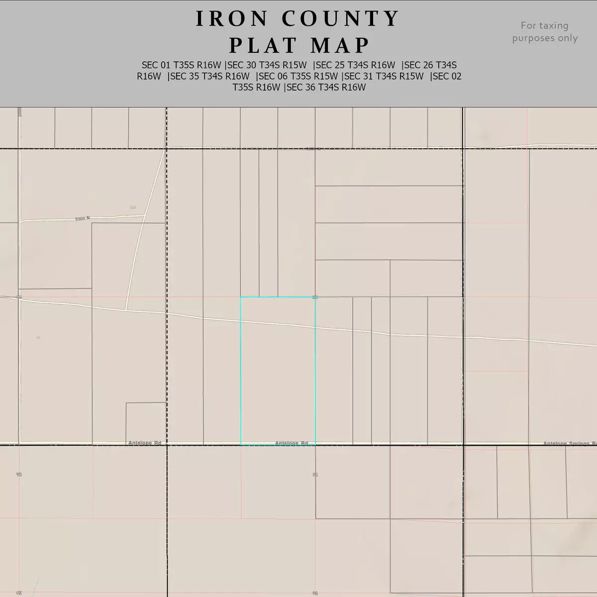Beryl, UT 84714,80 Acres Sec.36 T34S R16W