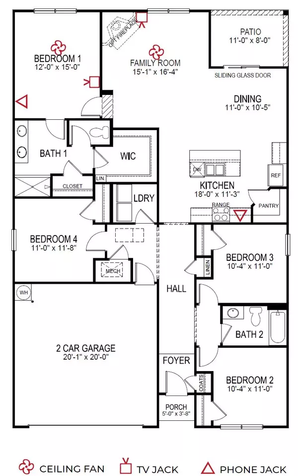 Piney Flats, TN 37686,5031 Wildlife Cir