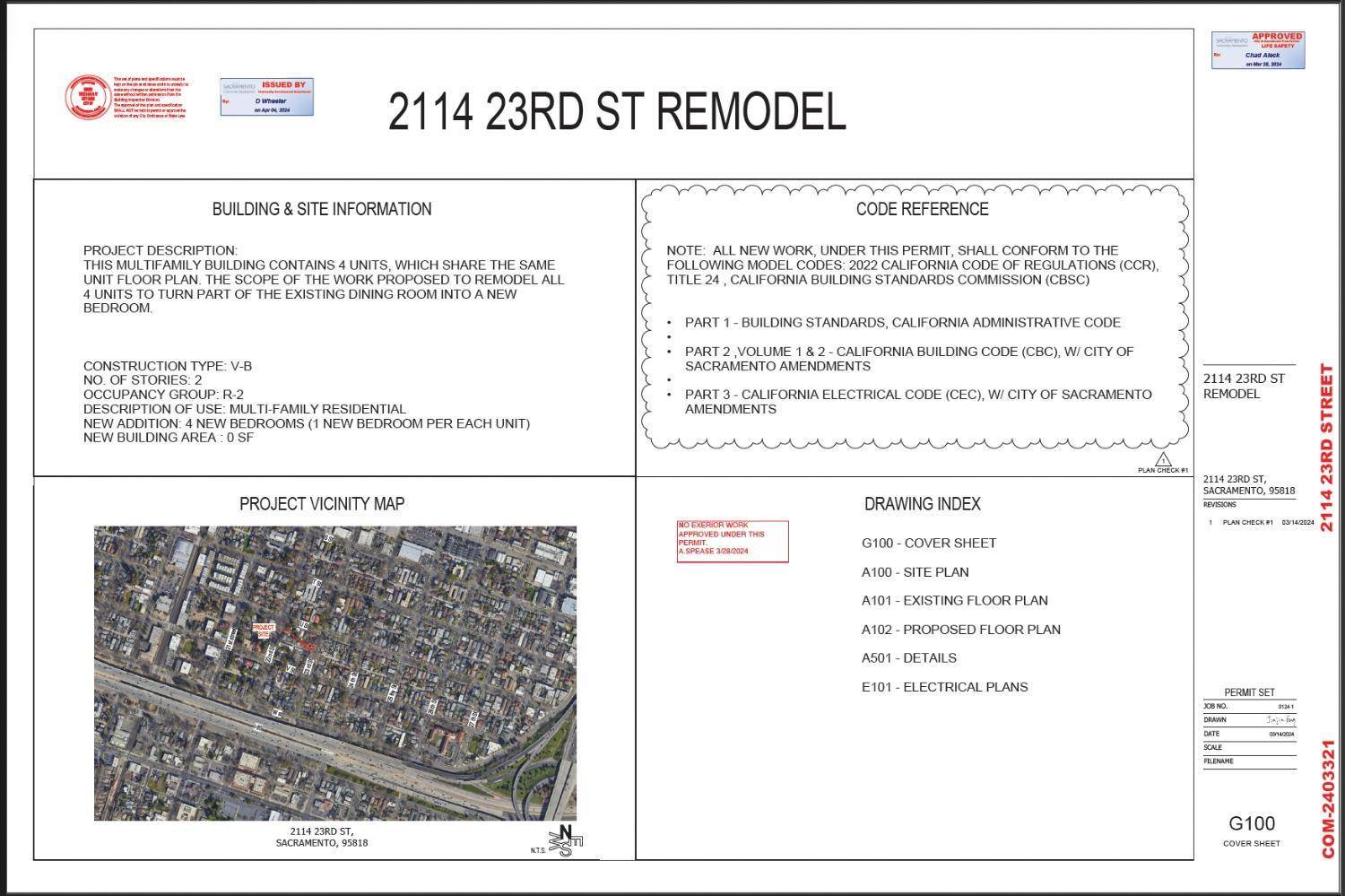 Sacramento, CA 95818,2114 23rd ST