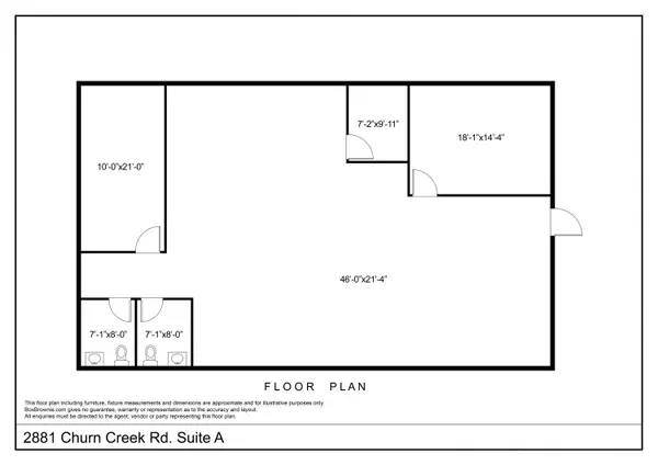 Redding, CA 96002,2881 Churn Creek Suite A RD