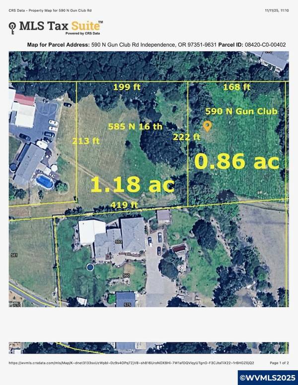 Independence, OR 97351,590 Gun Club/ 585 N 16 st Rd