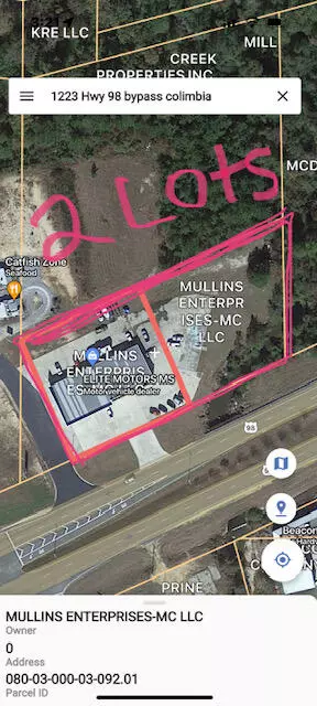 Columbia, MS 39429,1223 &1225 Hwy. 98 Bypass