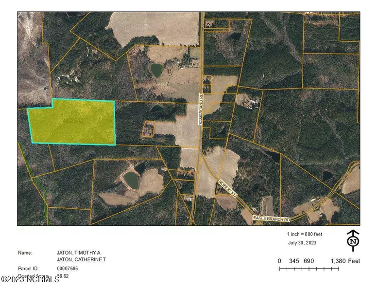 3100 Samarcand RD, Eagle Springs, NC 27242