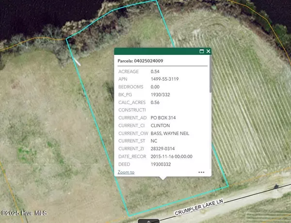 Lot 2 Crumpler Lake LN, Clinton, NC 28328