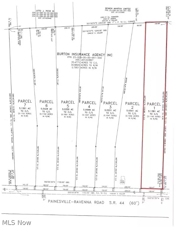 Mantua, OH 44255,Lot 1 State Route 44 #1