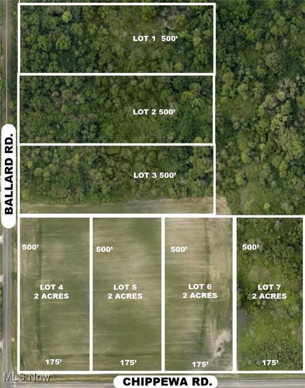 Lot #3 Ballash RD, Chippewa Lake, OH 44215