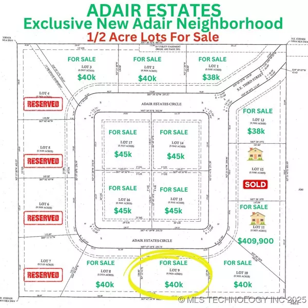 580 SE Adair Estates CIR, Adair, OK 74330