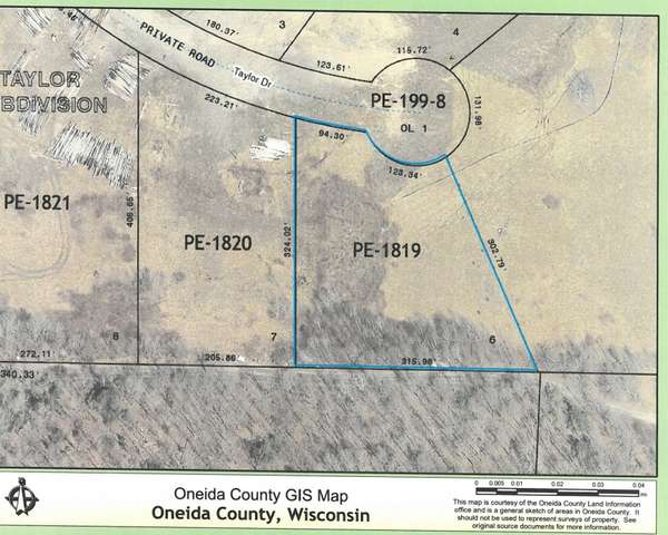 Lot 6 TAYLOR DR, Rhinelander, WI 54501