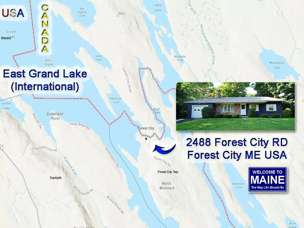 Forest City Twp, ME 04413,2488 Forest City RD