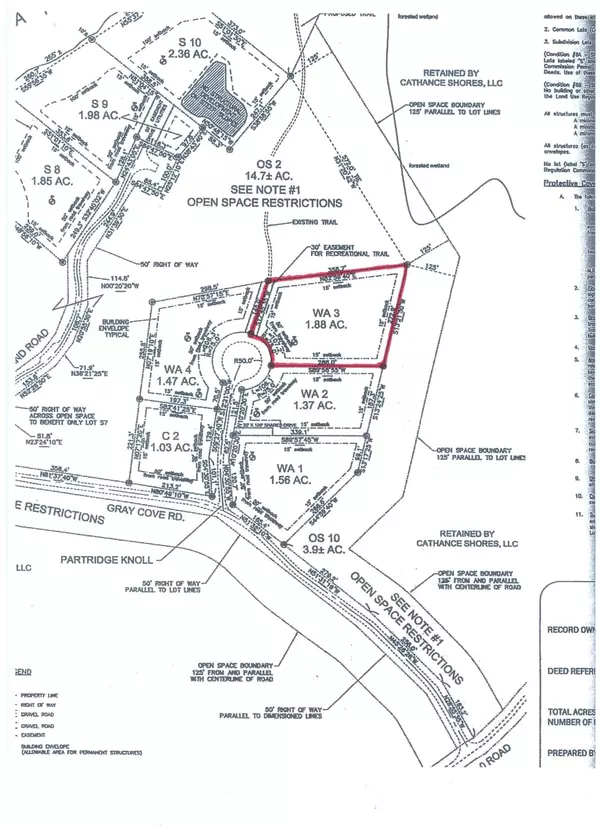 Lot WA3 Partridge Knoll, Cathance Twp, ME 04628