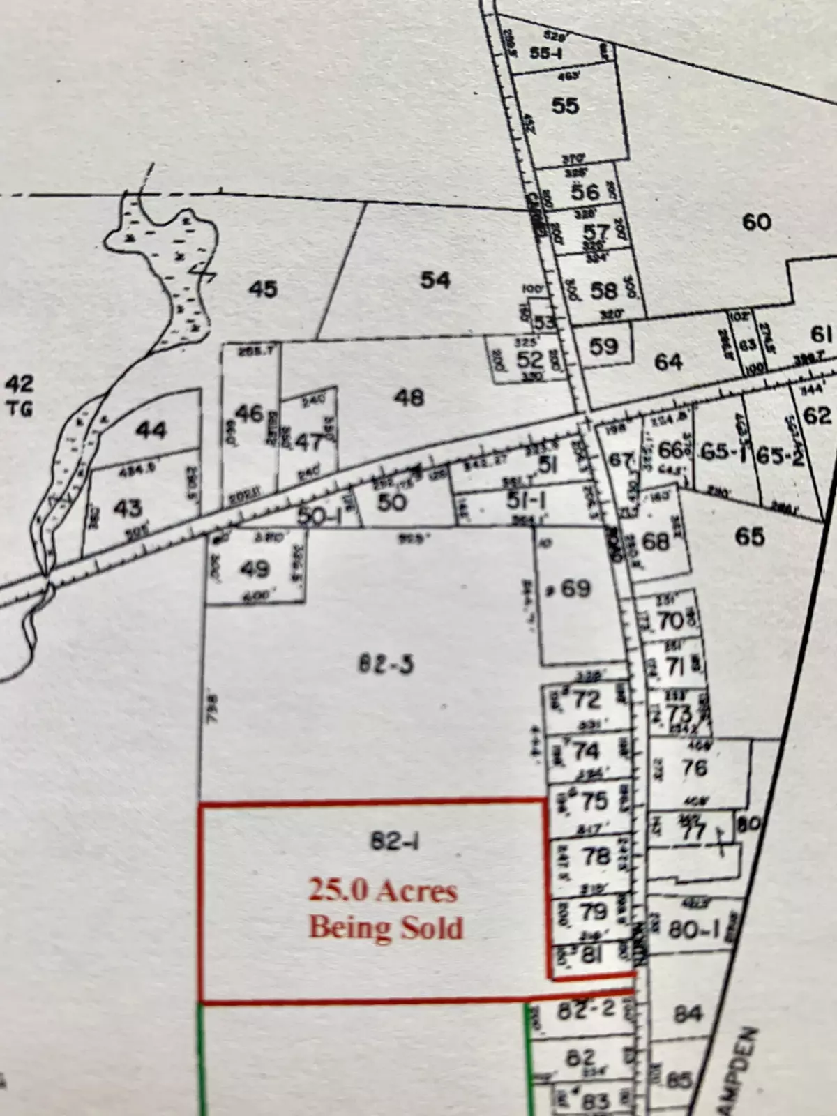 Newburgh, ME 04444,Lot 82-1 Carmel Road North