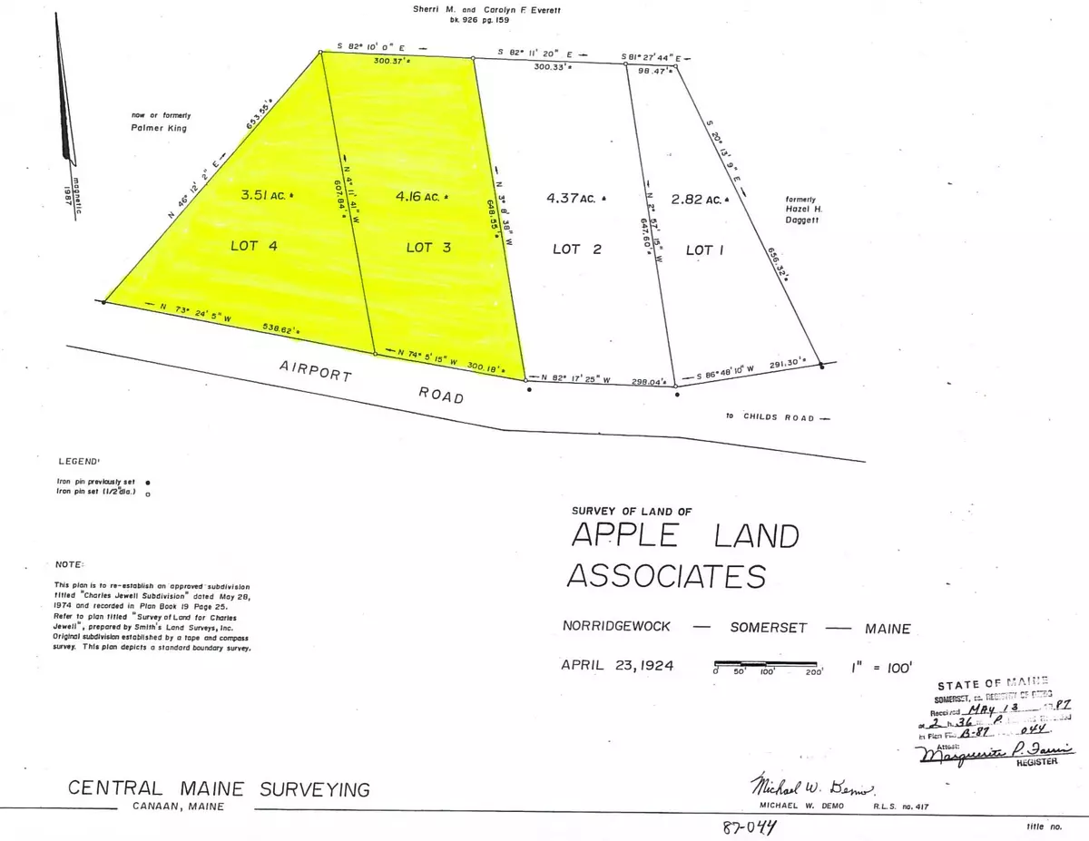 Norridgewock, ME 04957,0000 Airport RD