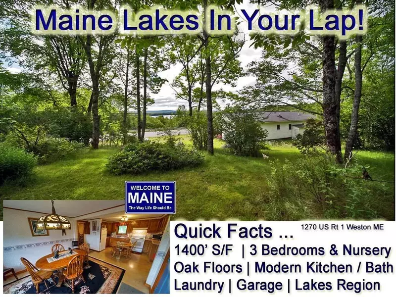 1270 US Rt 1 RD, Weston, ME 04424