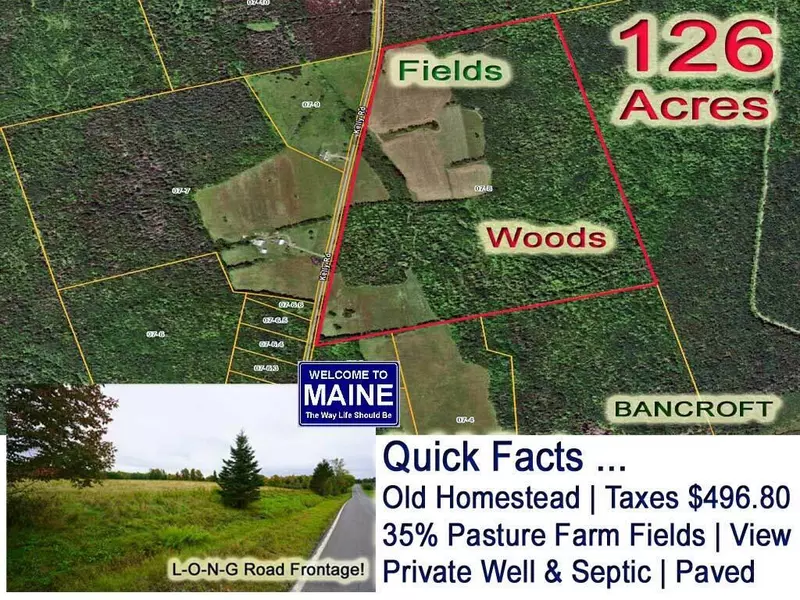 Lot 8 Kelly RD, Bancroft, ME 04497