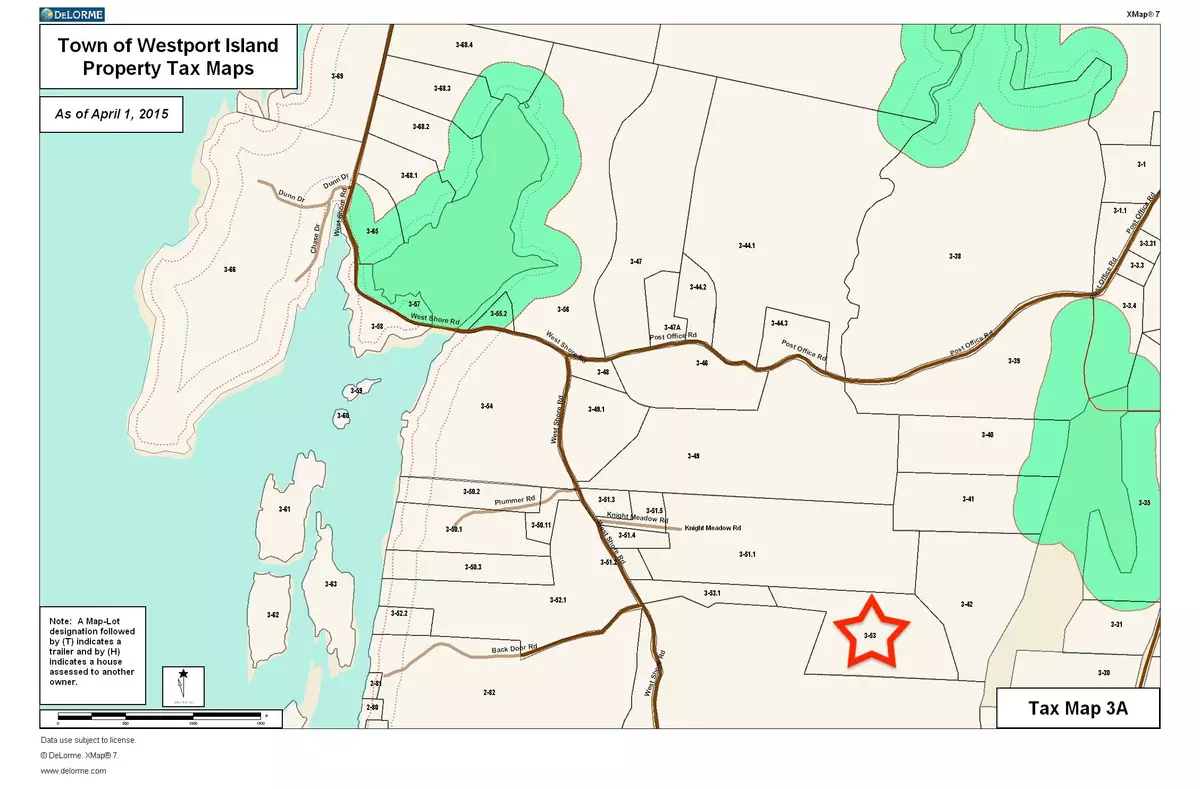 Westport Island, ME 04578,00 Map3Lot53
