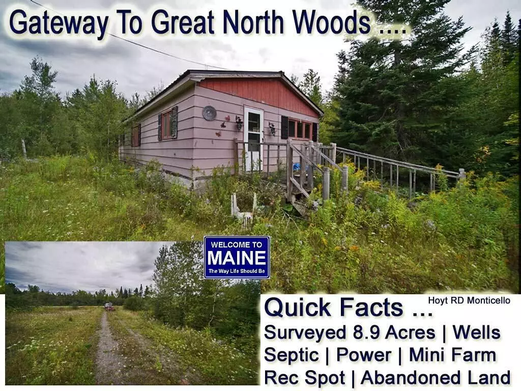 Monticello, ME 04760,244 Hoyt RD