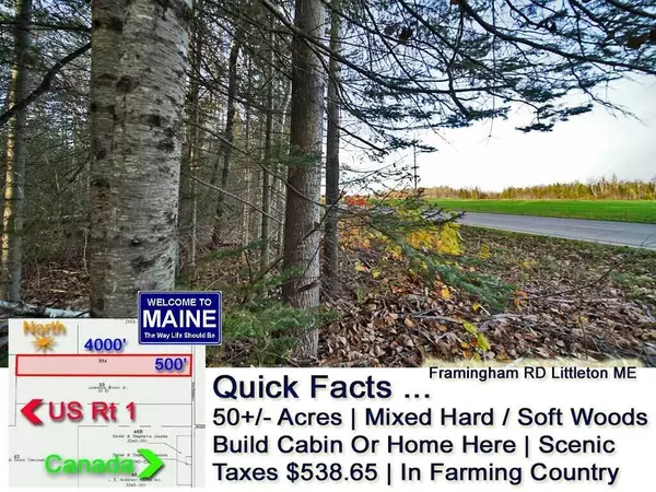 Lot 33A Framingham RD, Littleton, ME 04760