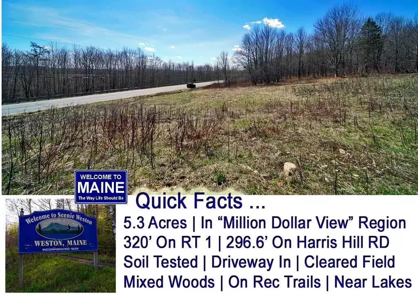Lot 9.2 US RT 1 HWY, Weston, ME 04424