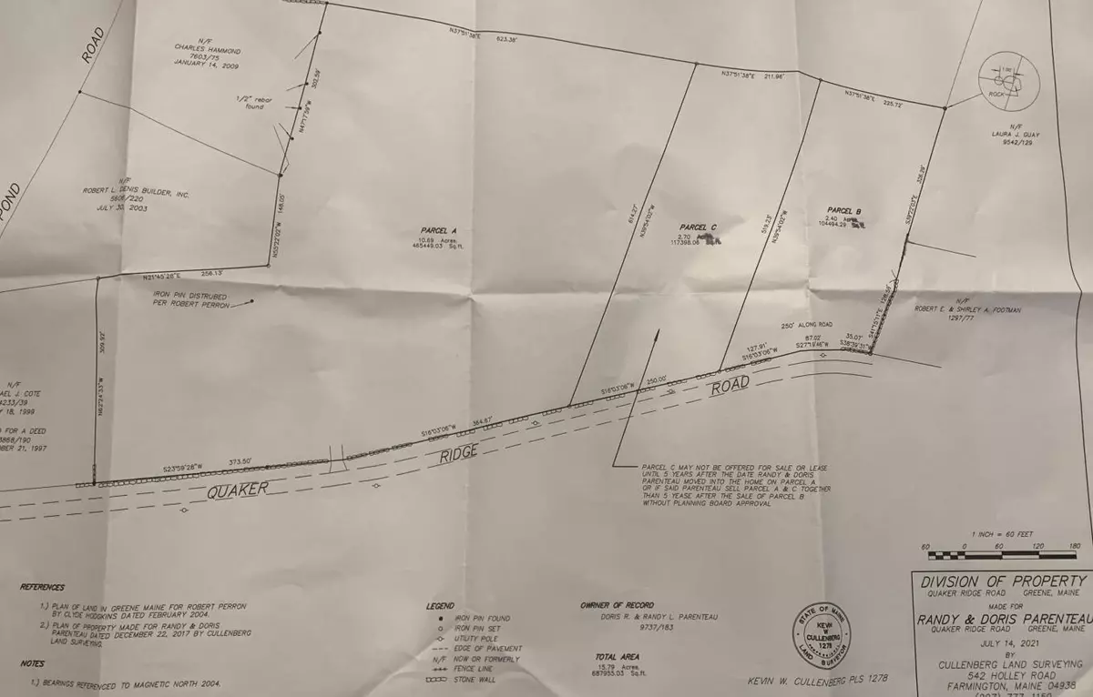 Greene, ME 04236,Lot B&C Quaker Ridge RD