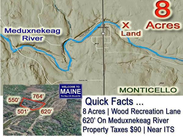 Lot 42C Patty Hoyt TRL, Monticello, ME 04760